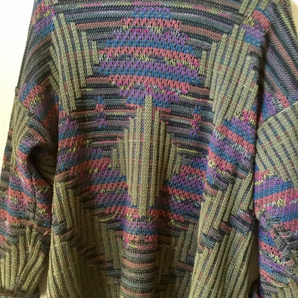Abstract Knit Sweatshirt - Picture 2 of 5